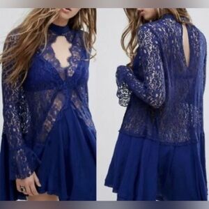 Free People Lace Tunic Dress